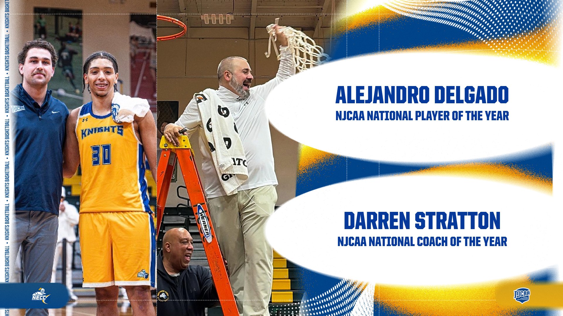Delgado Player of the Year, Stratton Coach of the Year Sweep National Awards