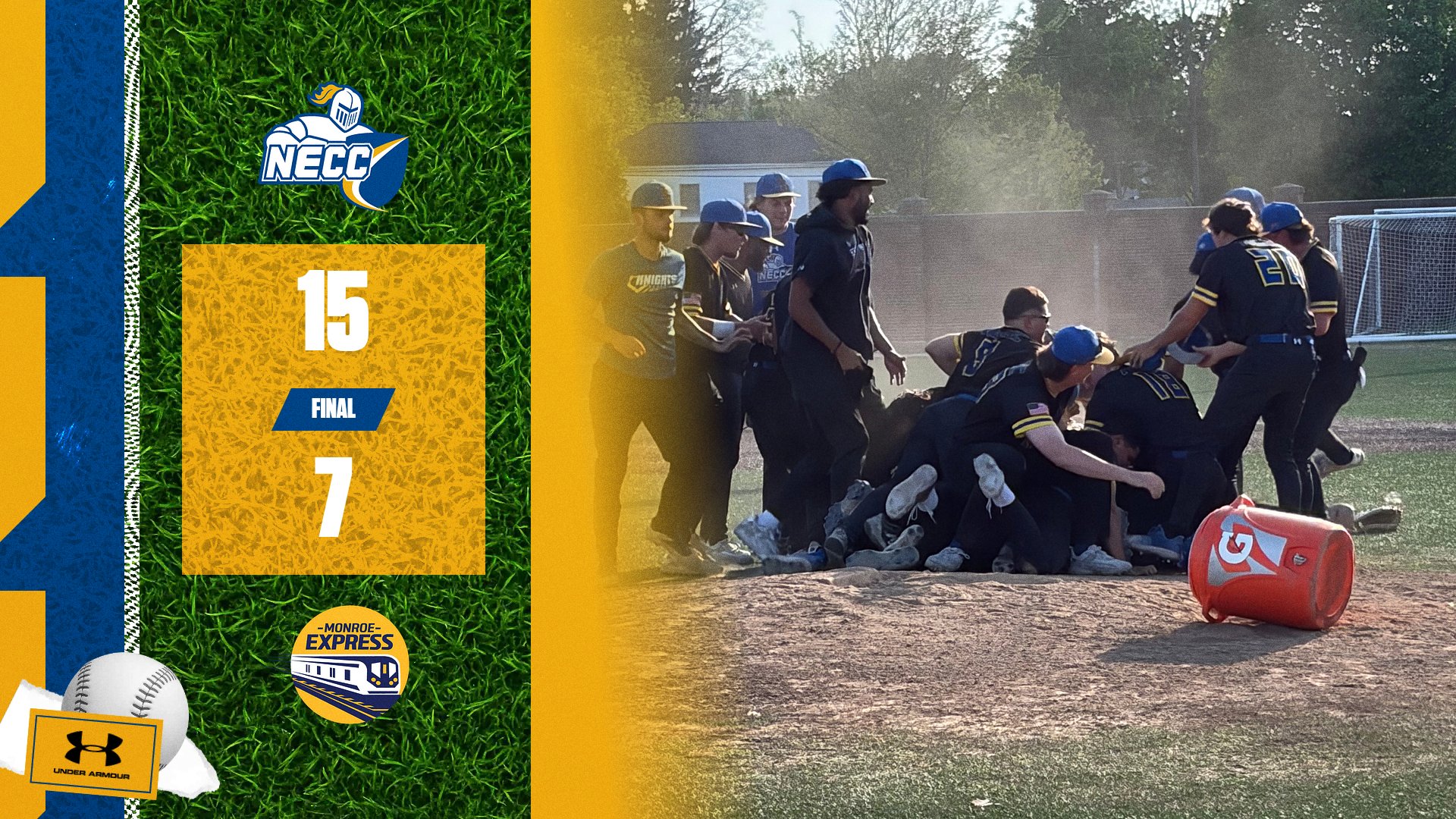 Ticket Punched! Knights slug past Monroe-Bronx in deciding game three