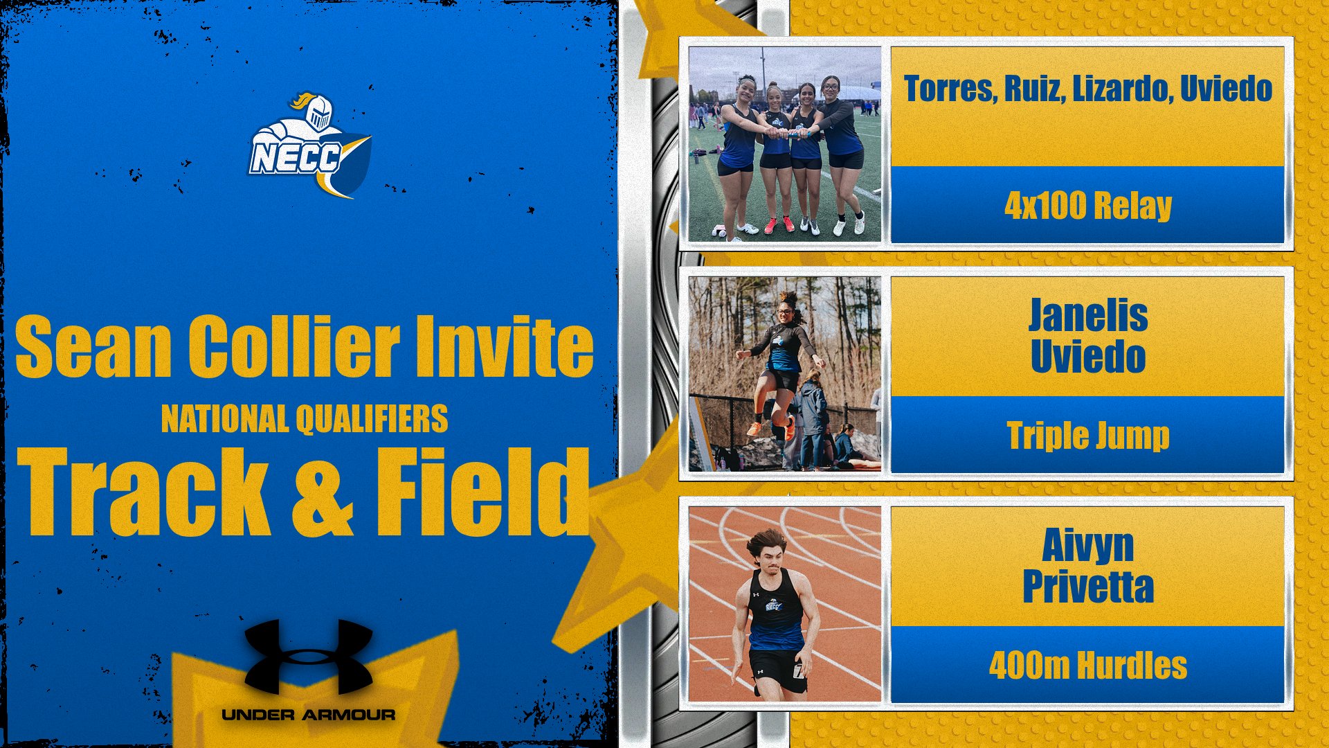 Track and Field Hits Three National Qualifying Marks at Sean Collier Invite